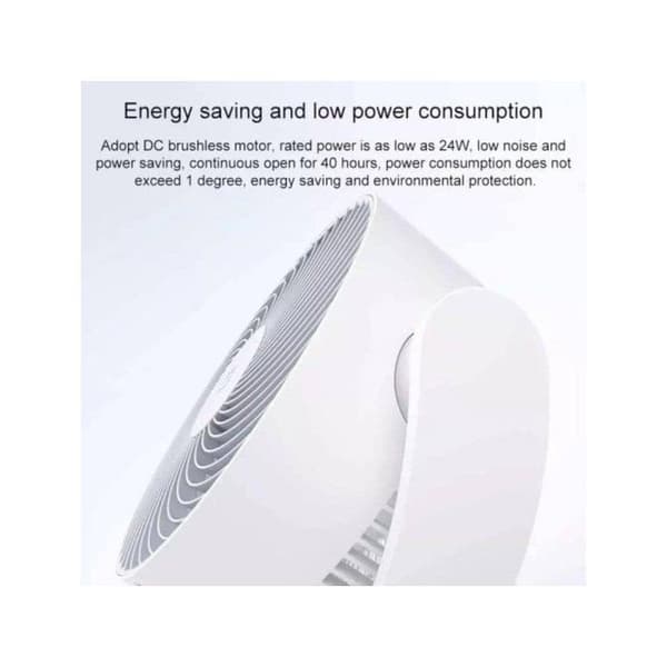 Xiaomi Ventilator Luftcirkulation Skrivebord Smart EU 100 Niveauer 28 4 dB USB-C 10m Rækkevidde