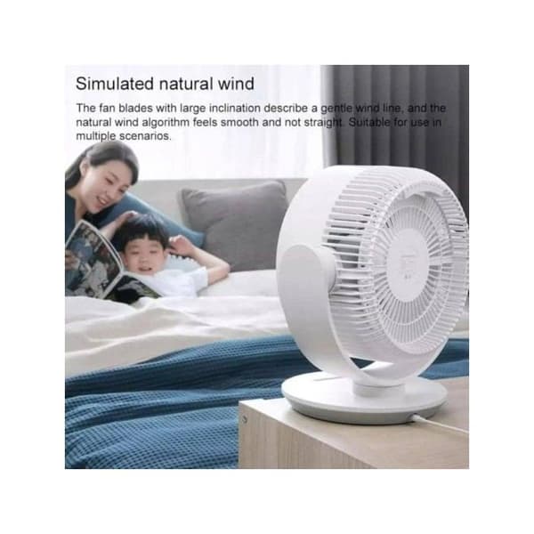 Xiaomi Ventilator Luftcirkulation Skrivebord Smart EU 100 Niveauer 28 4 dB USB-C 10m Rækkevidde