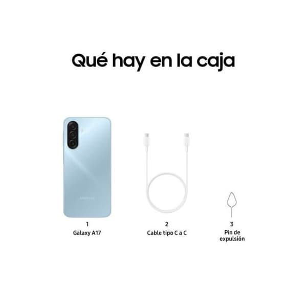 Samsung Galaxy A17 4G Blå 128 Go 4 Go