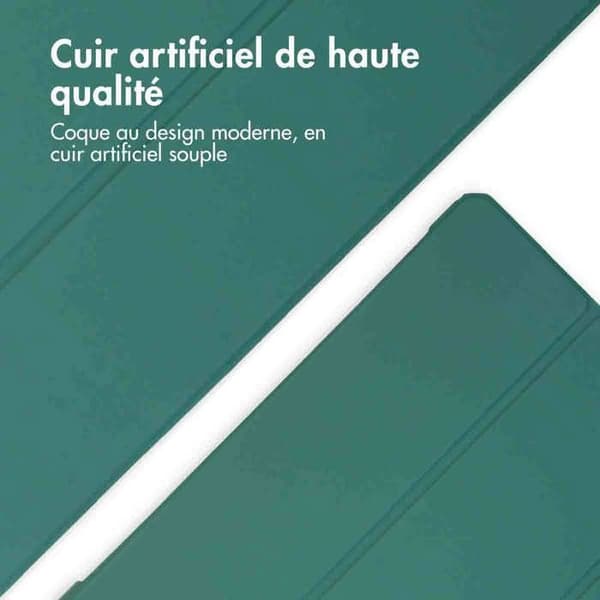 Hård tabletcase - ANDERLEDES - iMOSHION Conquer - Grøn - Samsung Tab S9 FE Plus - Fuld beskyttelse