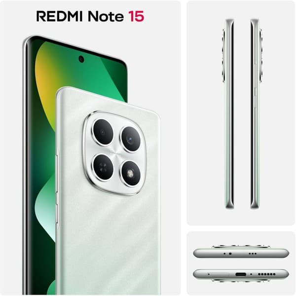 XIAOMI - Redmi Note 15 - 6 / 128 Gt - Vihreä