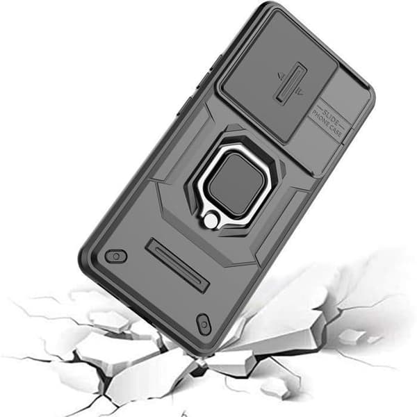 Telefonfodral - ANNORLUNDA - Poco F6 5G - Ultra hållbart - Elegant design - Fällbart stativ