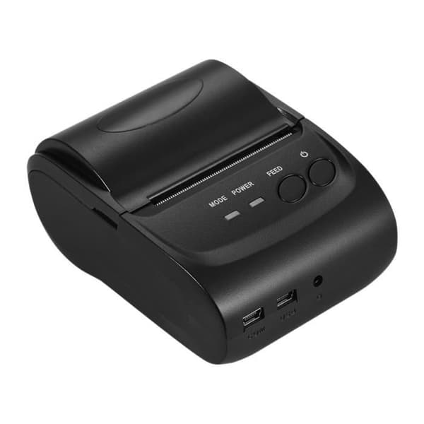 Mini USB-termisk skrivare för portabel kvittoskrivning POS-utskrift för iOS Android Windows