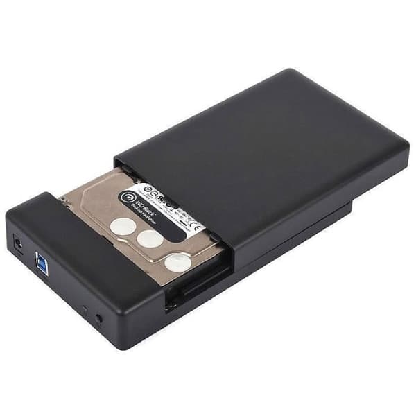 Extern hårddiskhus SATA 3.5'' USB 3.0 glidande 3588US3 etikett