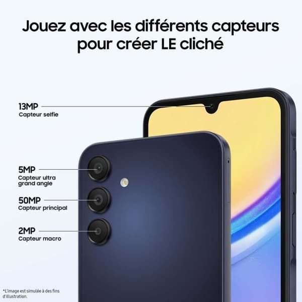 Samsung Galaxy A15 5G Smartphone 128 GB Lime