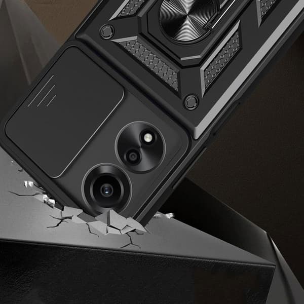 Telefoncover - ANDERLEDES - Techsuit CamShield - Grøn Conquer green - Semi-stiv - Moderne