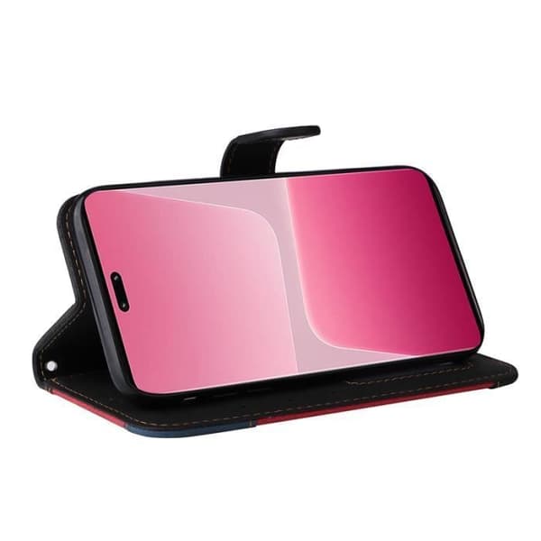PU Læder Cover - ANDERLEDES - Xiaomi 13 Lite - Stødabsorberende - Pung - Sort
