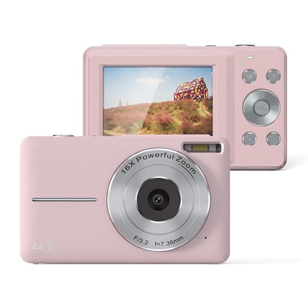 Digital kamera - ANNAT - DC403L-AF - HD - 5MP - Rosa