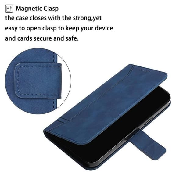 Pungetui - ANDERLEDES - Samsung Galaxy J5 2016 - Solid læder - Hårdt cover - Klap