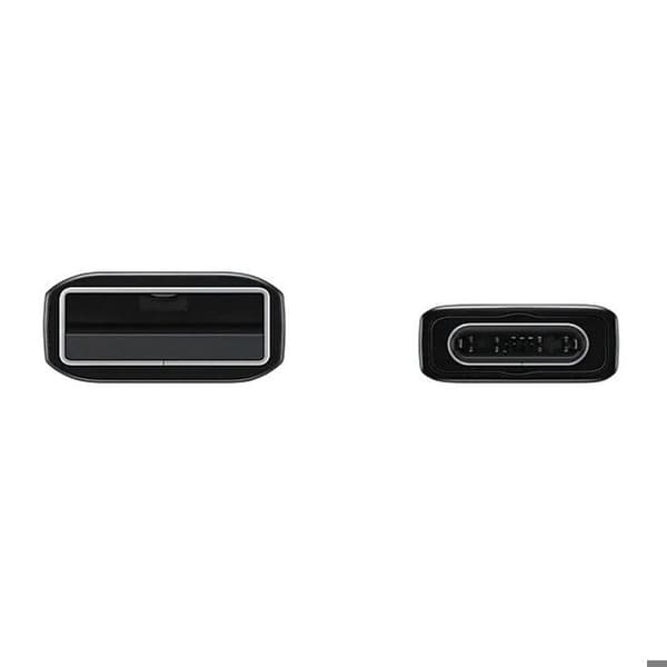 USB-kabel - SAMSUNG - USB A/USB C - 1,5m - Sort - Opladning og dataoverførsel