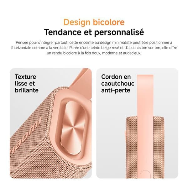 XIAOMI - Portable Bluetooth-højttalere - 10 timers batteritid - Sort