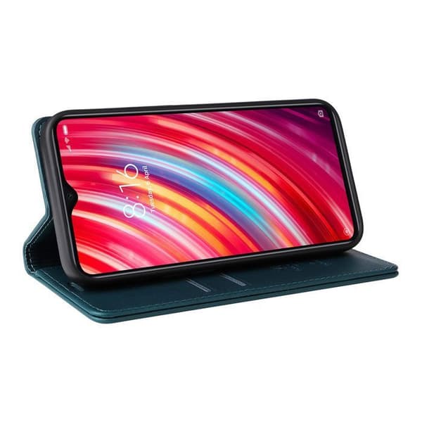 Skal - ANNORLUNDA - Xiaomi Redmi Note 8 Pro - PU-läder - Stötsäker - Magnetisk