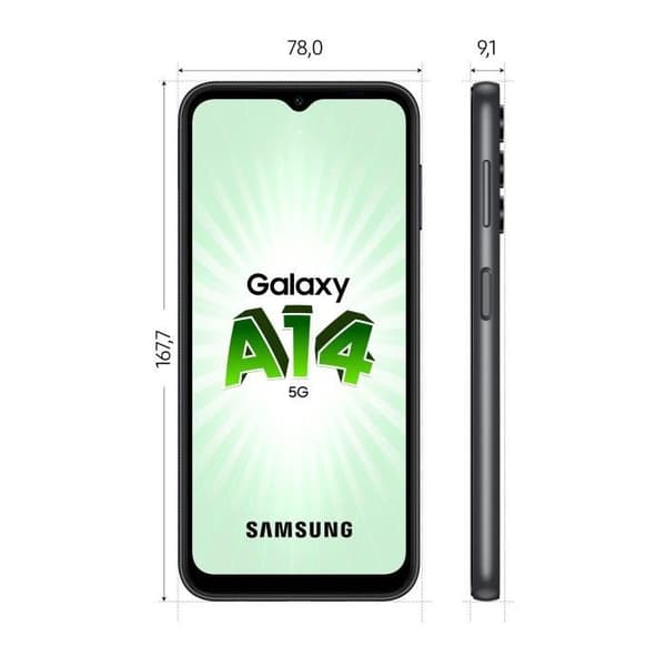 SAMSUNG Galaxy A14 5G Black 64GB