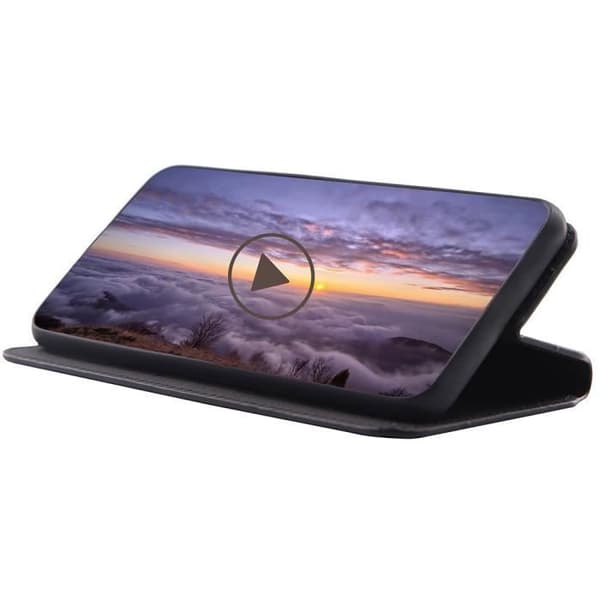 Telefoncover - ANDERLEDES - Samsung Galaxy S23 Plus - Læder - Sort - Blød