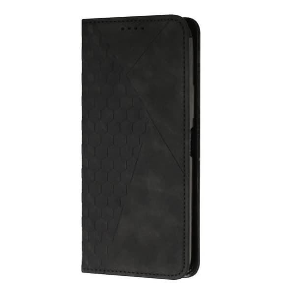 Beskyttelseshus - ANDERLEDES - Samsung Galaxy A34 5G - PU Læder - Magnetisk - Sort
