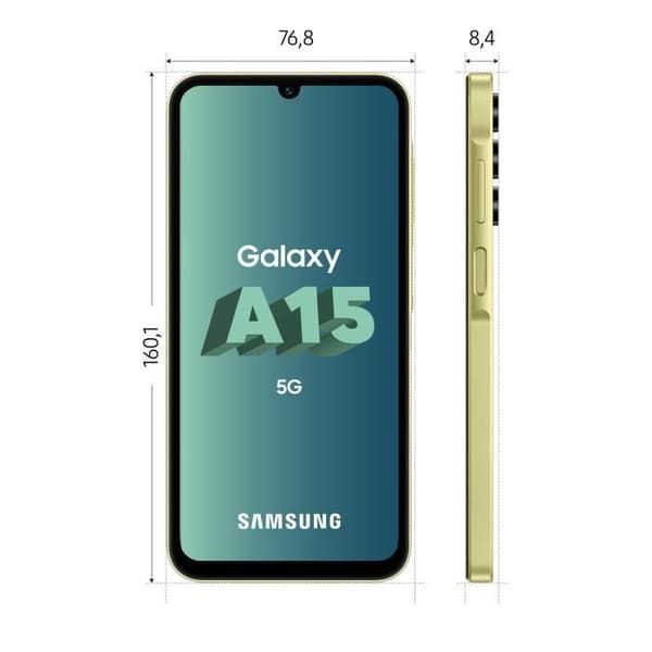 Samsung Galaxy A15 5G Smartphone 128 GB Lime
