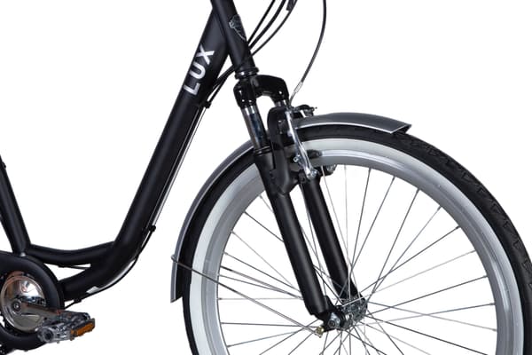Elcykel E-Lux 26", 155-170cm, 7 gear, 50 km, Sort