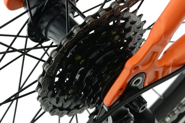 Cykel Kands Dragon 24'', 130–165 cm, Orange