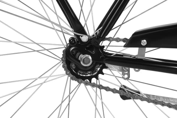 Damecykel Davi Alma 1 gear, 28", 160-185 cm, Sort