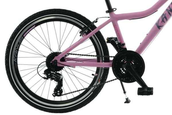Cykel Kands Dragon 24'', 130–165 cm, Lyserød.