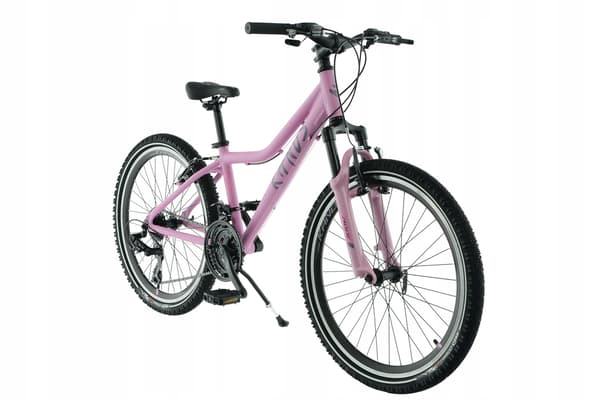 Cykel Kands Dragon 24'', 130–165 cm, Lyserød.