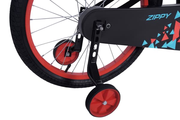 Drengecykel Davi Zippy, 20", 110-130 cm, 1 gear, Sort