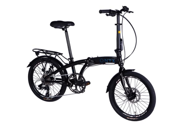 Fällcykel Onyx 20", Aluminium, 130-180 cm, 7 växlar, Svart