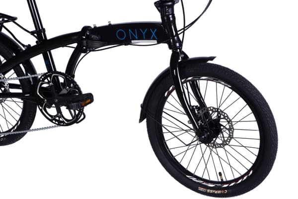 Foldecykel Onyx 20", Aluminium, 130-180 cm, 8 gear, Sort