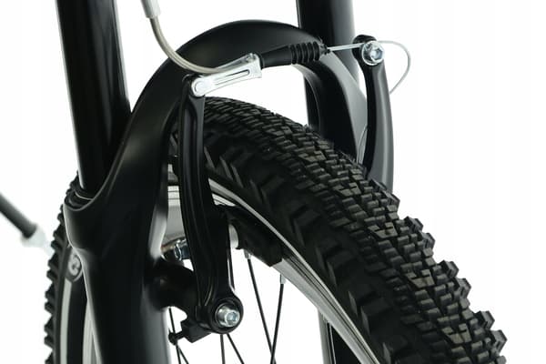 Cykel Kands Dragon 24'', 130–165 cm, Sort