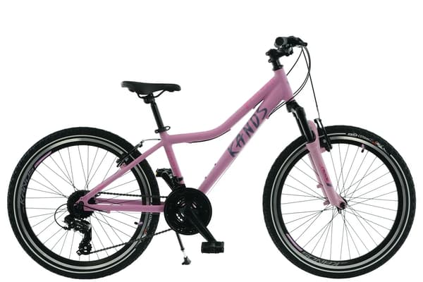 Kands Dragon 24" cykel, 130–165 cm, Rosa