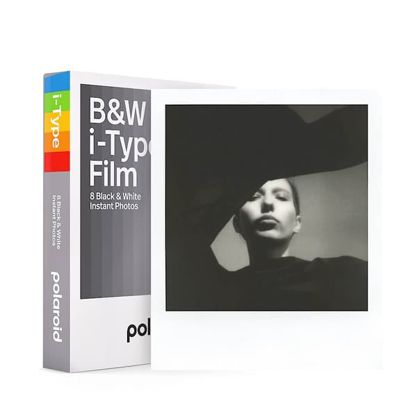 POLAROID B&W Film til i-Type White Frame