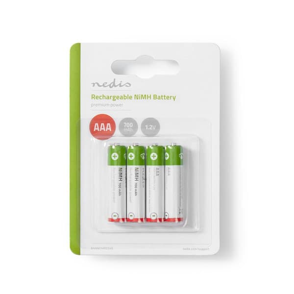 AAA 700mAh NI-MH - 4-pack