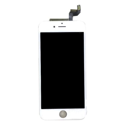 iPhone 6S Skärm med Glas - Vit