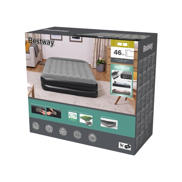 Tritech luftmadras 2,03m x 1,52m x 46cm