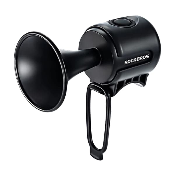 Rockbros elektronisk cykelhorn - sort