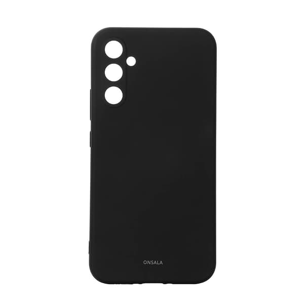 ONSALA Bakdeksel Sil Touch Samsung A35 5G Svart