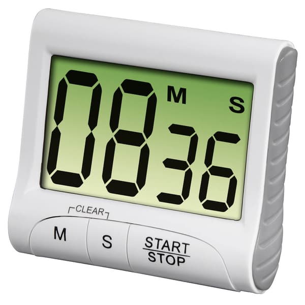 XAVAX Timer Digital Harmaa