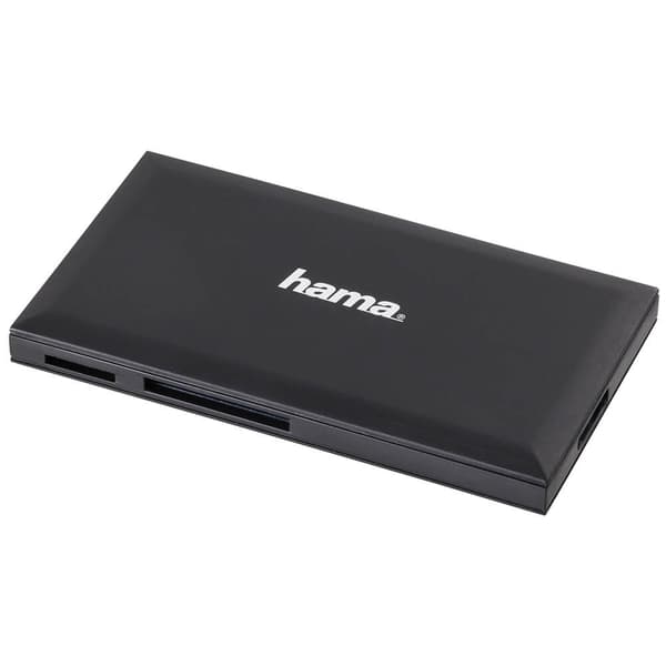 HAMA Kortläsare USB 3.0 Multi SD/microSD/CF/MS Svart