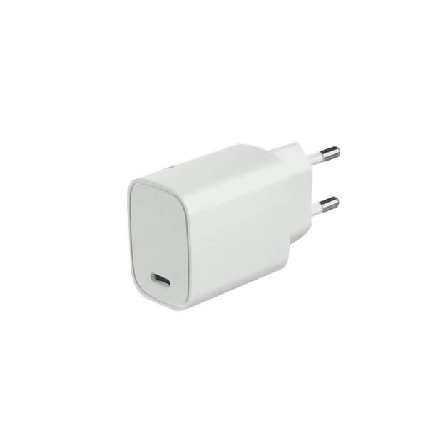 GEAR Lader 220V 1xUSB-C PD 20W Hvit