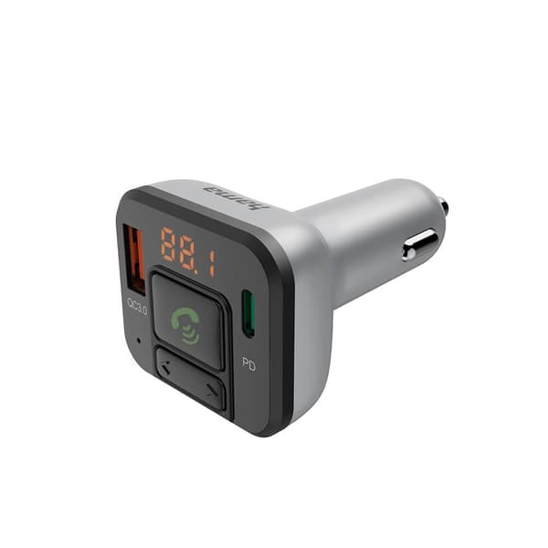 HAMA FM-sender Bluetooth håndfri USB-C PD/QC