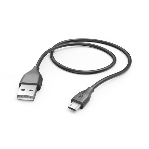 HAMA Ladekabel USB-A til Micro-USB Sort 1,5m