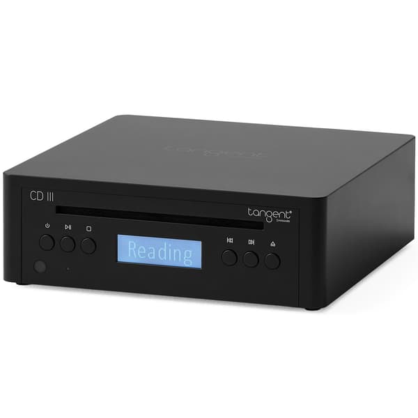 CD-spelare med display, svart