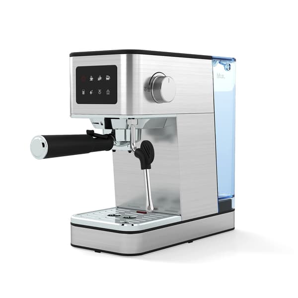 Espressomaschine med Milchaufschäumer, 20 Bar, Touchscreen, 1,7L