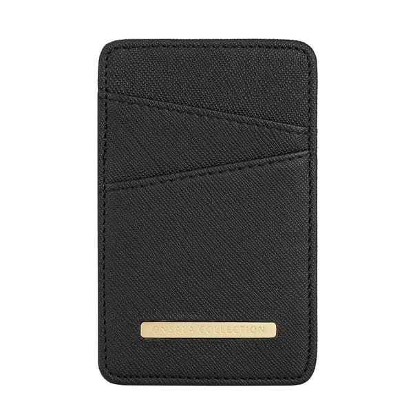 ONSALA COLLECTION Kortetui Sort Saffiano Universal 2 kortpladser