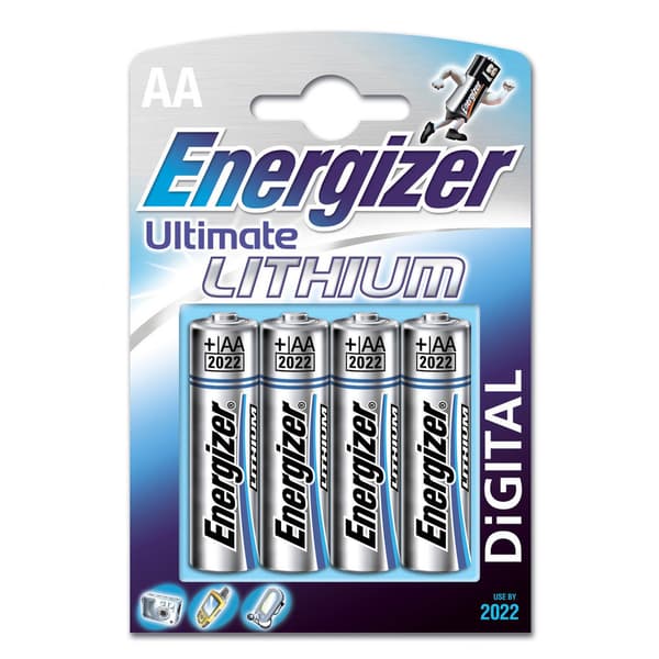 ENERGIZER Paristo AA/LR6 Ultimate Lithium 4 kpl