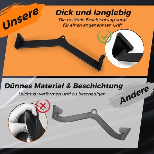Kabelmaskinetilbehørssæt – 5 dele, metal, ergonomisk