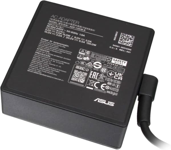 Asus AC-adapter 130W, 6.5A, 20V, USB-C