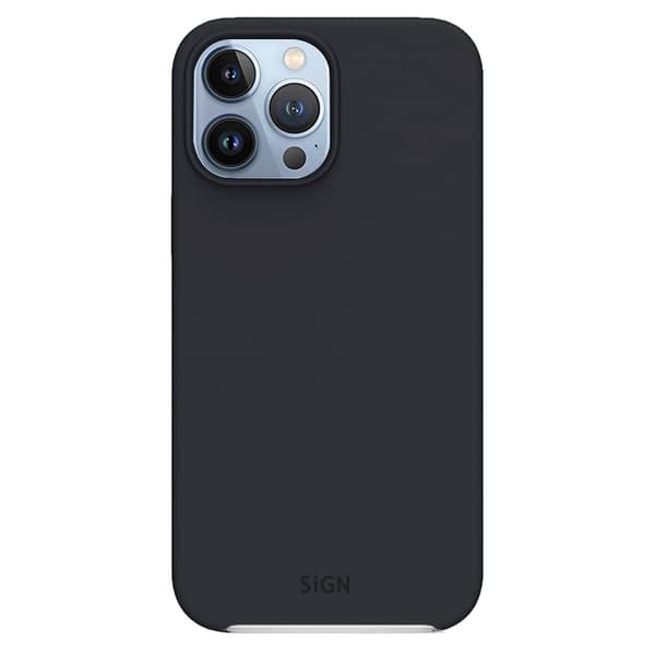 Liquid Silikonfodral till iPhone 13 Pro - Svart