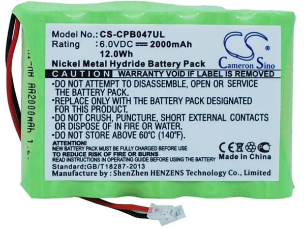 Batteri for Universal AA x 5 mfl