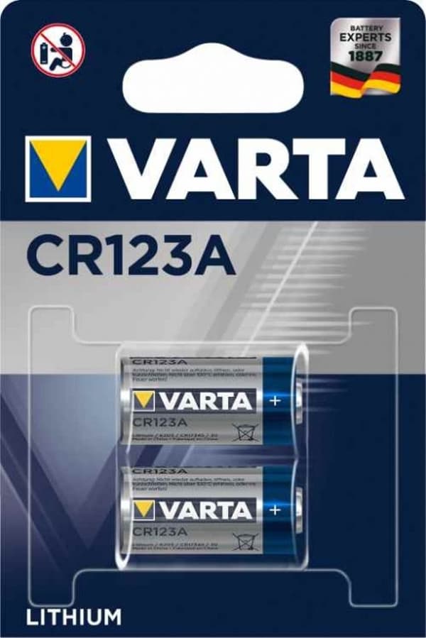 VARTA Litium-sylinteriparisto CR2
